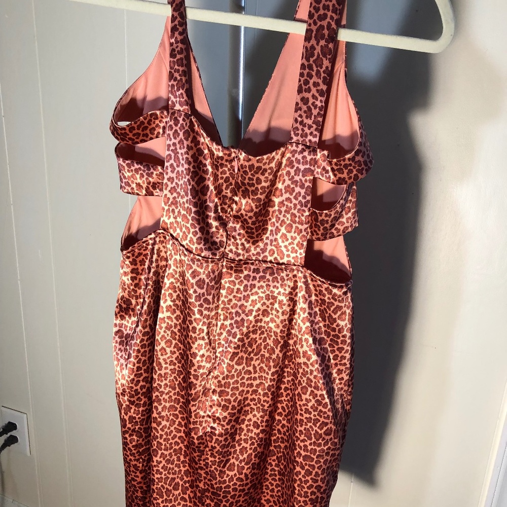 Sweet Storm  ,Size Small ,Peachy/ Burgandy  spots